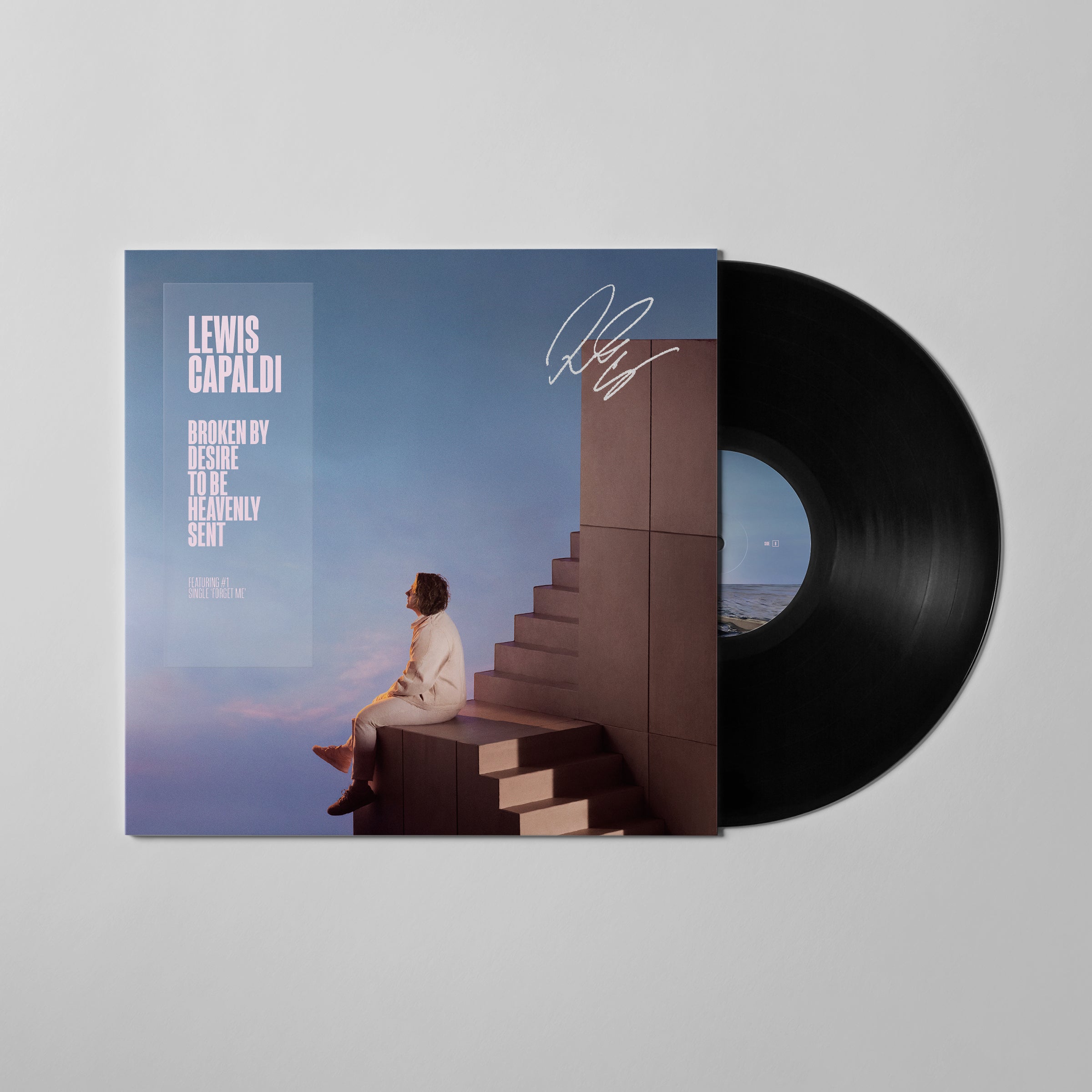 Lewis Capaldi - Broken By Desire To Be Heavenly Sent: Signed Vinyl LP
